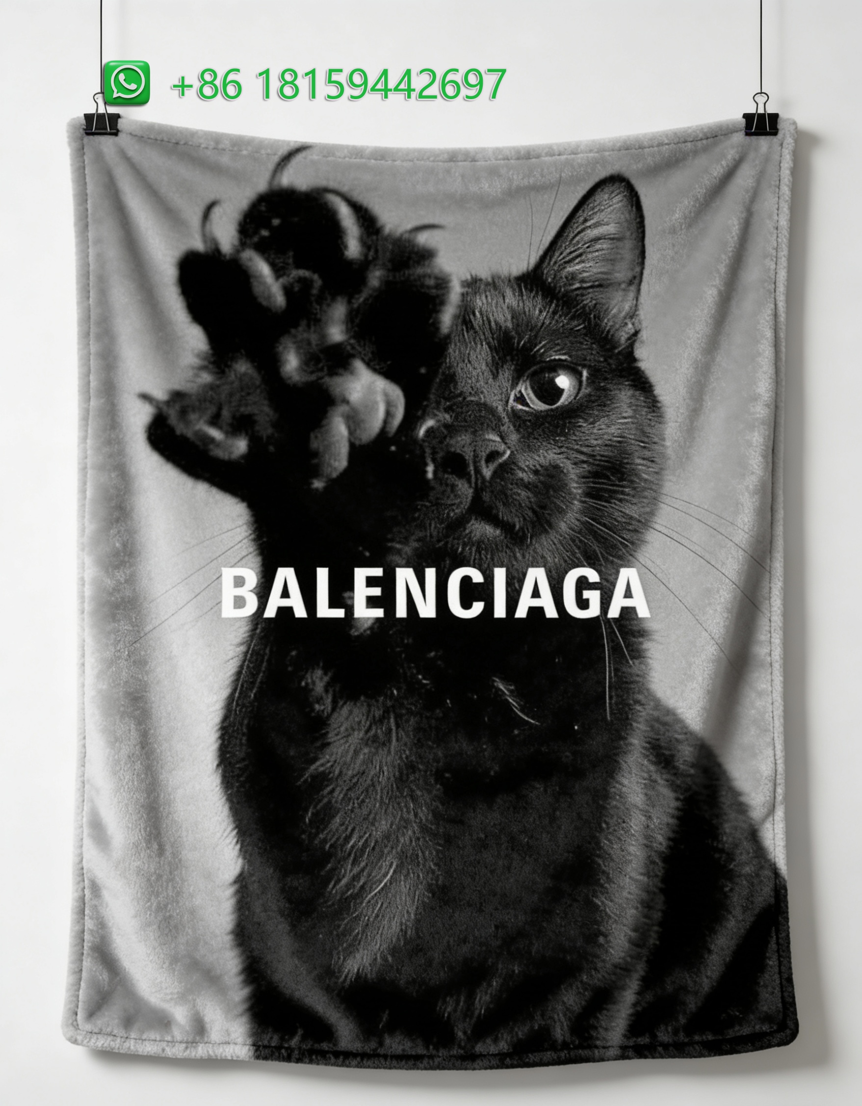 Balenciaga Throw Blankets